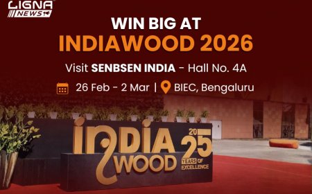 SENBSEN INDIA at INDIAWOOD 2026 Win Exciting Prizes & Explore Advanced Machinery